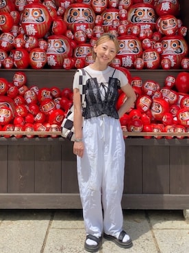 SIZUさん（レディース・156cm）の夏コーディネート