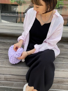 「UNIQLO（ユニクロ）のアイテム（ワンピース/ドレス）」を使った、SIZUさん（レディース・156cm）の春コーディネート