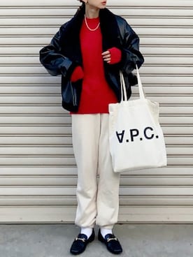 SIZUさん（レディース・156cm）の冬コーディネート