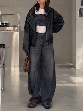 SIZUさん(レディース・156cm)の秋コーディネート