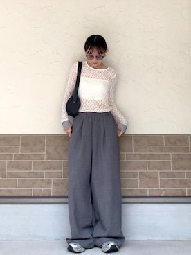「feepur（フェピュール）のアイテム」を使った、SIZUさん（レディース・156cm）の夏コーディネート