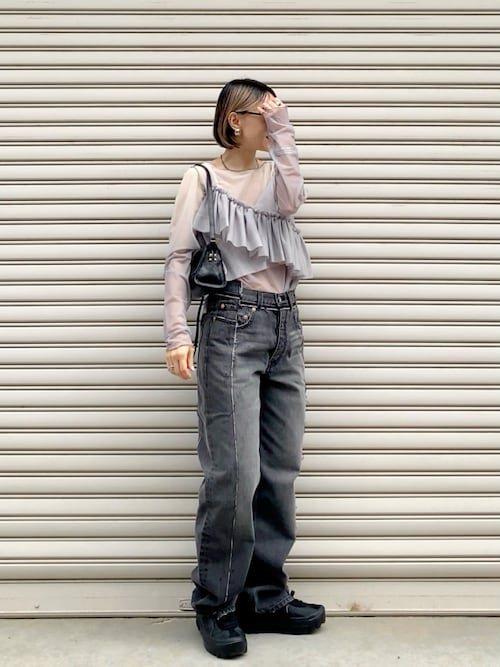 notch. tシャツ グラデーションシアーロンT レディース : ZOZOTOWN