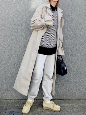 「libelle more（リベル モア）のアイテム（トップス）」を使った、SIZUさん（レディース・156cm）の秋コーディネート