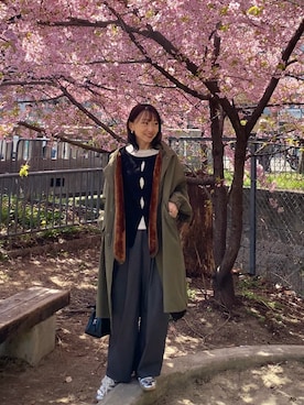 SIZUさん（レディース・156cm）の春コーディネート