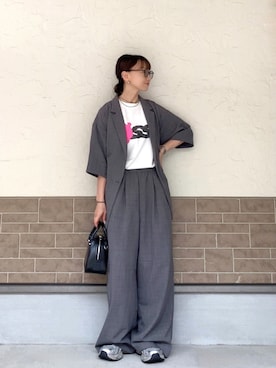 SIZUさん（レディース・156cm）の夏コーディネート