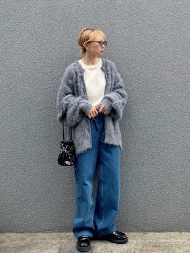 「NOISE MAKER（ノイズメーカー）のアイテム」を使った、SIZUさん（レディース・156cm）の秋コーディネート