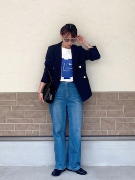 「feepur（フェピュール）のアイテム」を使った、SIZUさん（レディース・156cm）の春コーディネート