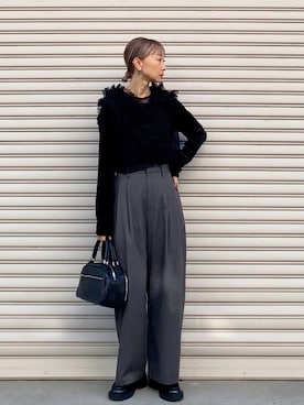 SIZUさん（レディース・156cm）の冬コーディネート