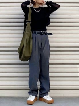 SIZUさん(レディース・156cm)の秋コーディネート