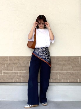 「Ada.（エイダ）のアイテム」を使った、SIZUさん（レディース・156cm）の春コーディネート