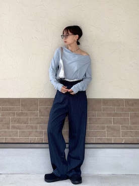 「ORBIS（オルビス）のアイテム」を使った、SIZUさん（レディース・156cm）の春コーディネート