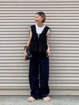 SIZUさん（レディース・156cm）の夏コーディネート