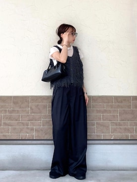 「アイテム（メイクアップ）」を使った、SIZUさん（レディース・156cm）の春コーディネート