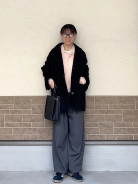 SIZUさん（レディース・156cm）の冬コーディネート