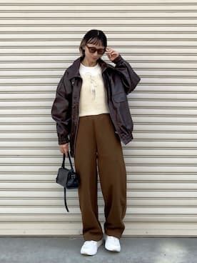 SIZUさん（レディース・156cm）の秋コーディネート