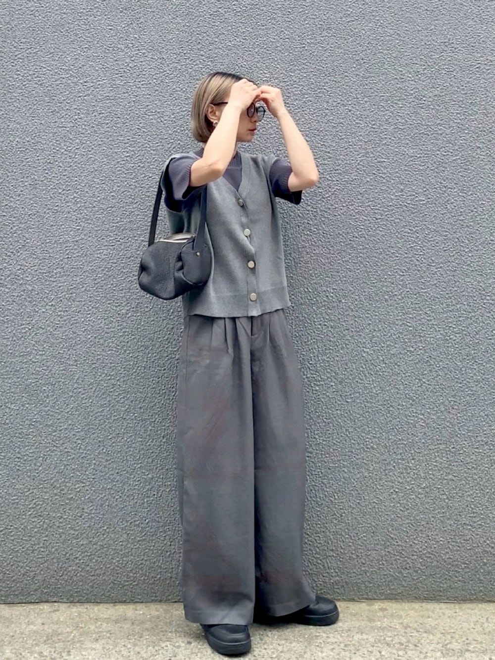 Barberry's グレー ベストとパンツセットアップ 【公式通販】