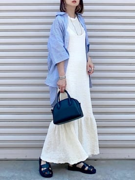 SIZUさん（レディース・156cm）の夏コーディネート