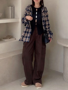 SIZUさん(レディース・156cm)の秋コーディネート