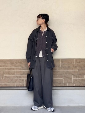 SIZUさん（レディース・156cm）の冬コーディネート