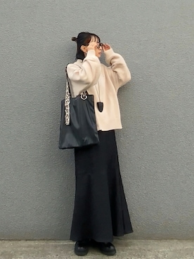 「アイテム（サングラス）」を使った、SIZUさん（レディース・156cm）の秋コーディネート