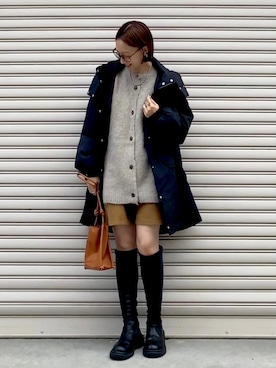 「WEGO（ウィゴー）のアイテム（ジャケット/アウター）」を使った、SIZUさん（レディース・156cm）の秋コーディネート
