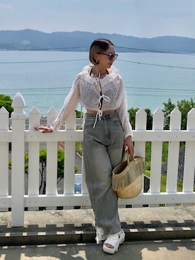 SIZUさん（レディース・156cm）の夏コーディネート