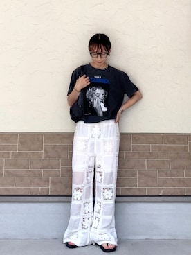 「PHILIPPE AUDIBERT（フィリップ オーディベール）のアイテム」を使った、SIZUさん（レディース・156cm）の夏コーディネート