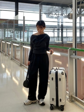 「RANAN（ラナン）のアイテム」を使った、SIZUさん（レディース・156cm）の春コーディネート