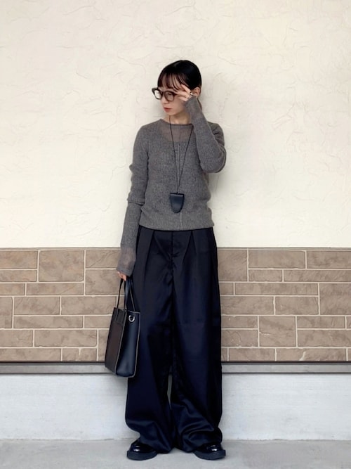 セール】センターラインシアーニット（ニット/セーター）｜select MOCA