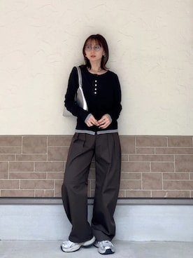 「notch.（ノッチ）のアイテム」を使った、SIZUさん（レディース・156cm）の春コーディネート