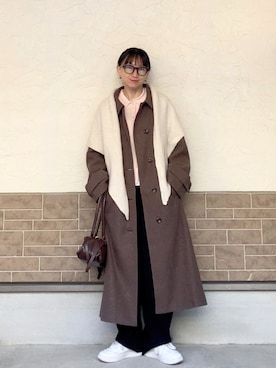 SIZUさん(レディース・156cm)の冬コーディネート