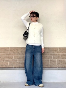 SIZUさん（レディース・156cm）の冬コーディネート