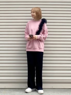 「春カラー」｜「アイテム（PC・スマホグッズ/家電）」を使った、SIZUさん（レディース・156cm）の春コーディネート