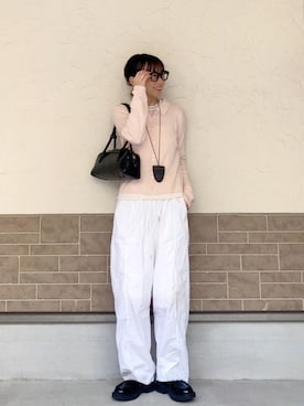 「Port（ポート）のアイテム」を使った、SIZUさん（レディース・156cm）の冬コーディネート