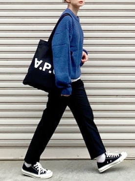 SIZUさん（レディース・156cm）の冬コーディネート