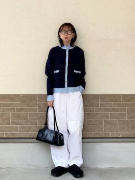 「forksy.（フォルクシー）のアイテム」を使った、SIZUさん（レディース・156cm）の春コーディネート