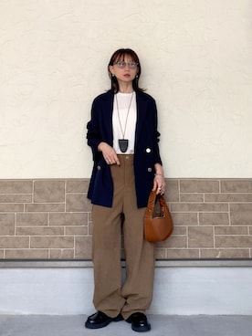 「Port（ポート）のアイテム」を使った、SIZUさん（レディース・156cm）の春コーディネート