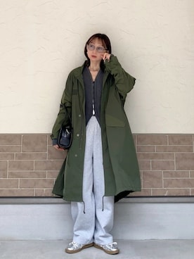 「アイテム（ジャケット/アウター）」を使った、SIZUさん（レディース・156cm）の冬コーディネート