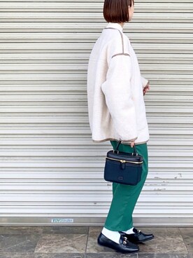 「PAGEBOY（ページボーイ）のアイテム」を使った、SIZUさん（レディース・156cm）の秋コーディネート