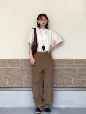 「Port（ポート）のアイテム」を使った、SIZUさん（レディース・156cm）の春コーディネート