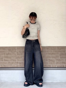 SIZUさん(レディース・156cm)の夏コーディネート