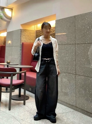 「Onitsuka Tiger（オニツカタイガー）のDELEGATION CHUNK / デレゲーション チャンク（スニーカー）」を使った、SIZUさん（レディース・156cm）の夏コーディネート