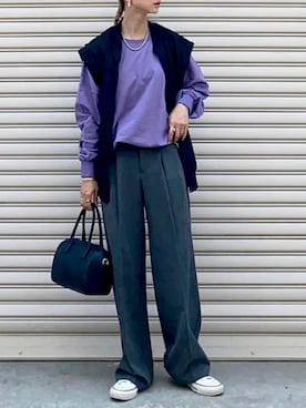 「reca（レカ）のアイテム（トップス）」を使った、SIZUさん（レディース・156cm）の夏コーディネート