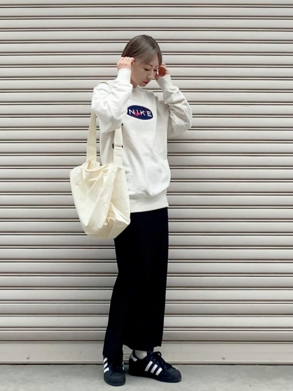 shizuページ SIZU｜NIKEのスウェットを使ったコーディネート - WEAR