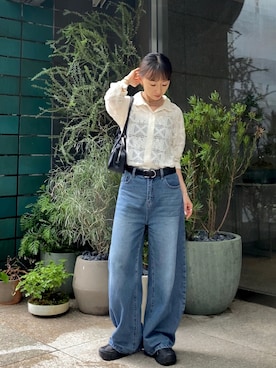 SIZUさん（レディース・156cm）の夏コーディネート