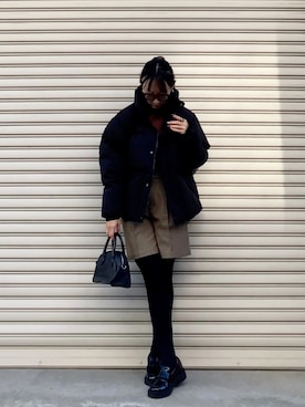 SIZUさん（レディース・156cm）の冬コーディネート