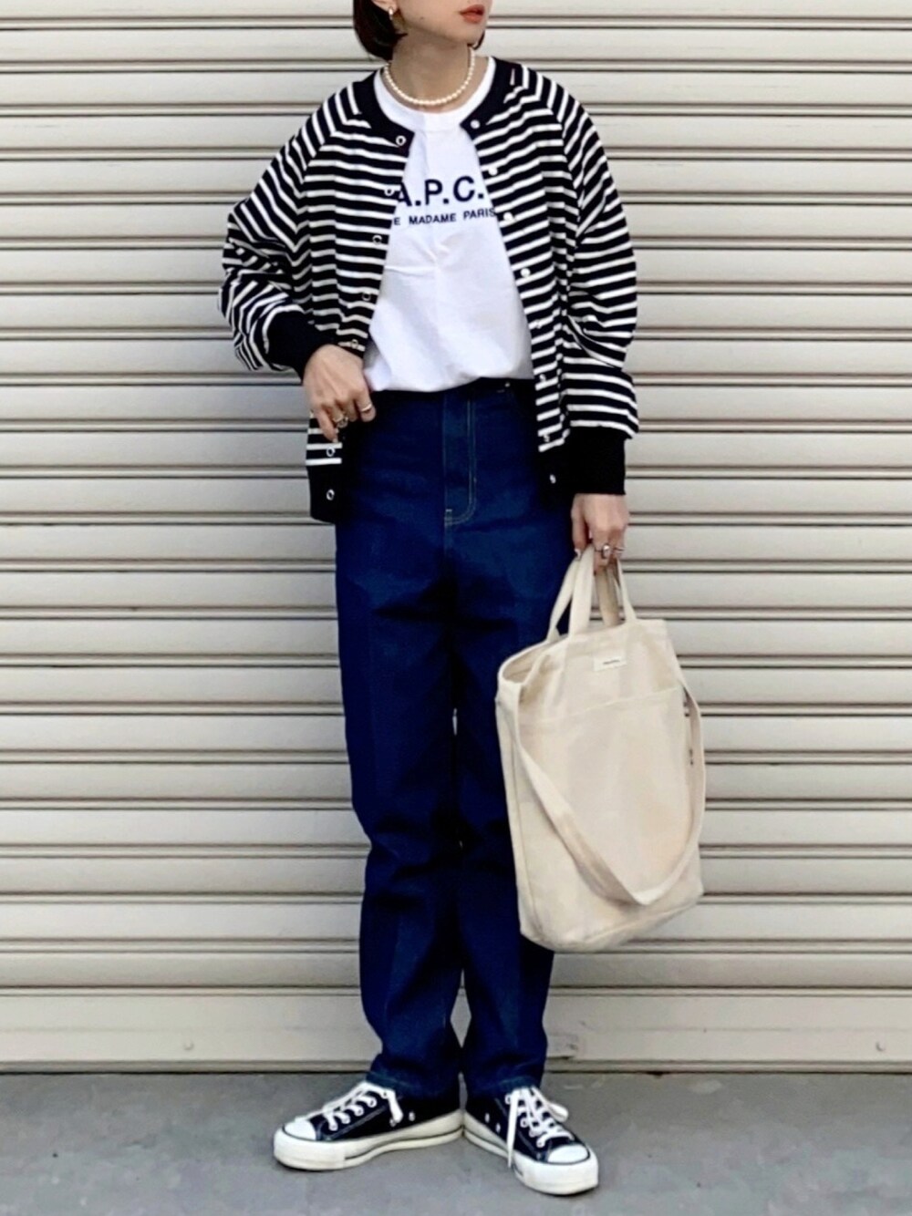 SIZU｜Chaco closetのデニムパンツを使ったコーディネート - WEAR