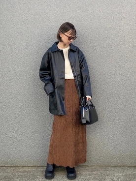「Ungrid（アングリッド）のアイテム」を使った、SIZUさん（レディース・156cm）の秋コーディネート