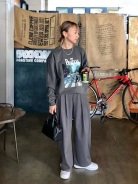 SIZUさん（レディース・156cm）の冬コーディネート