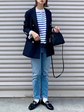 「秋先取りコーデ」｜「アイテム（フレグランス）」を使った、SIZUさん（レディース・156cm）の夏コーディネート
